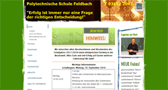 Desktop Screenshot of poly-feldbach.at